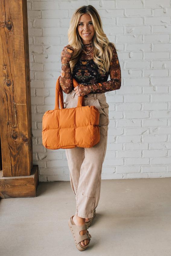 Quinn Puffer Tote