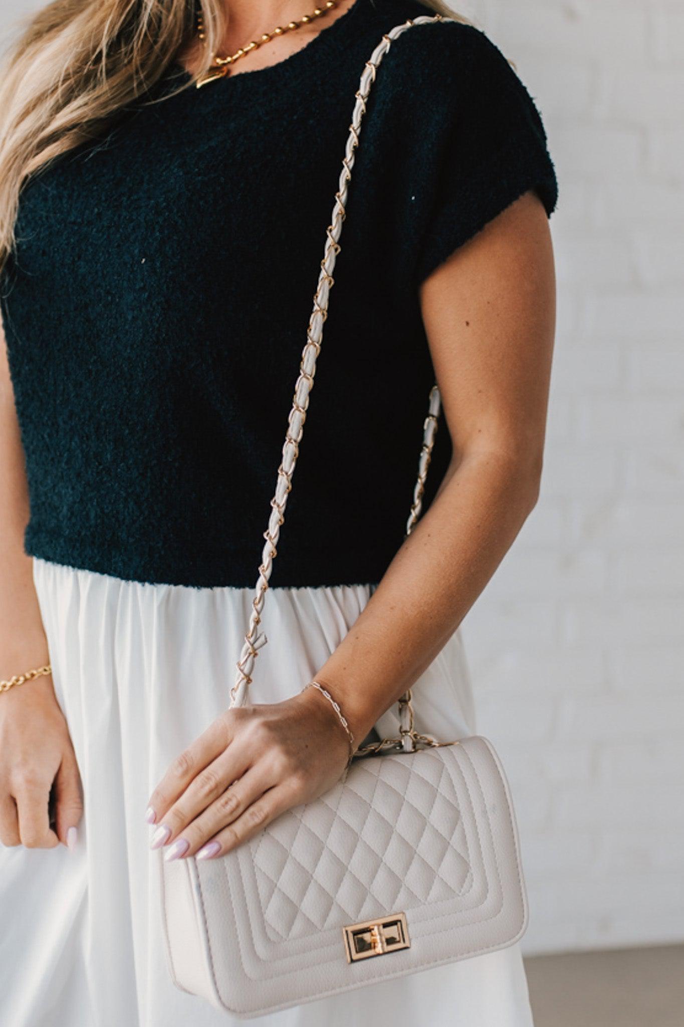 Rachel Quilted Shoulder Bag