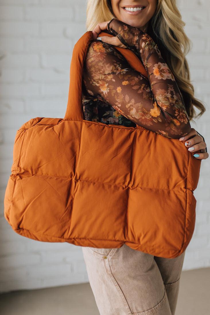 Quinn Puffer Tote