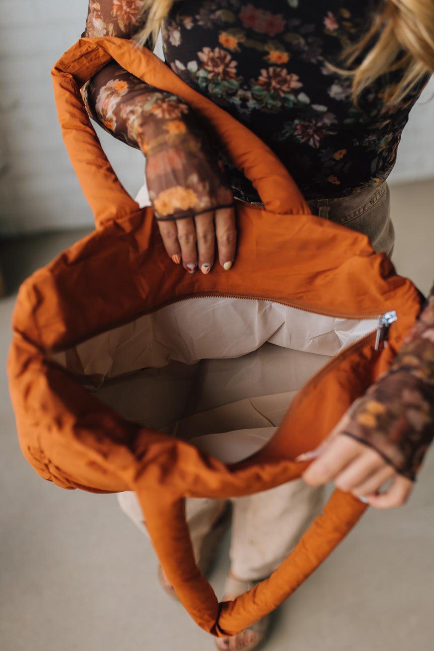 Quinn Puffer Tote