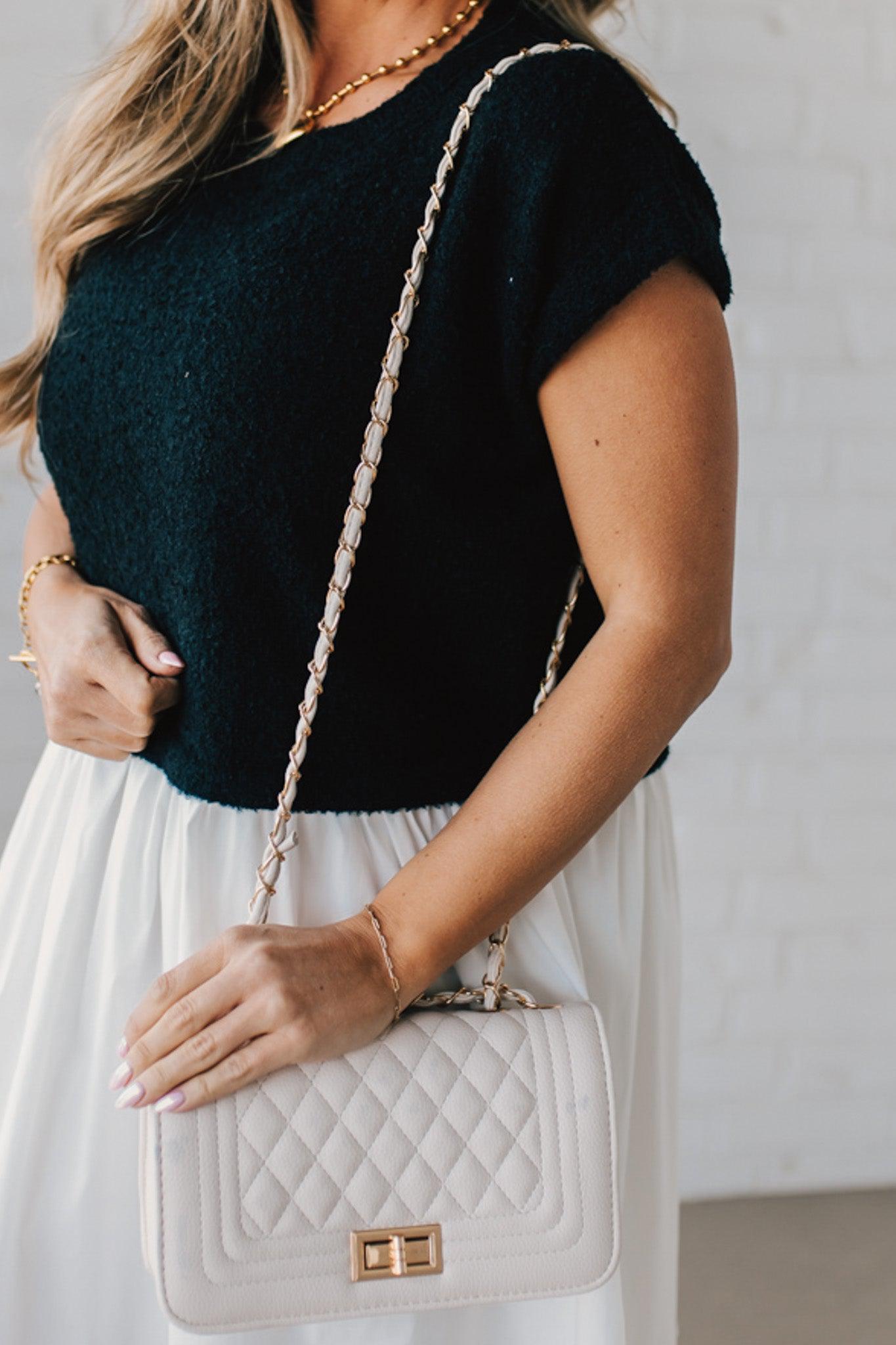 Rachel Quilted Shoulder Bag