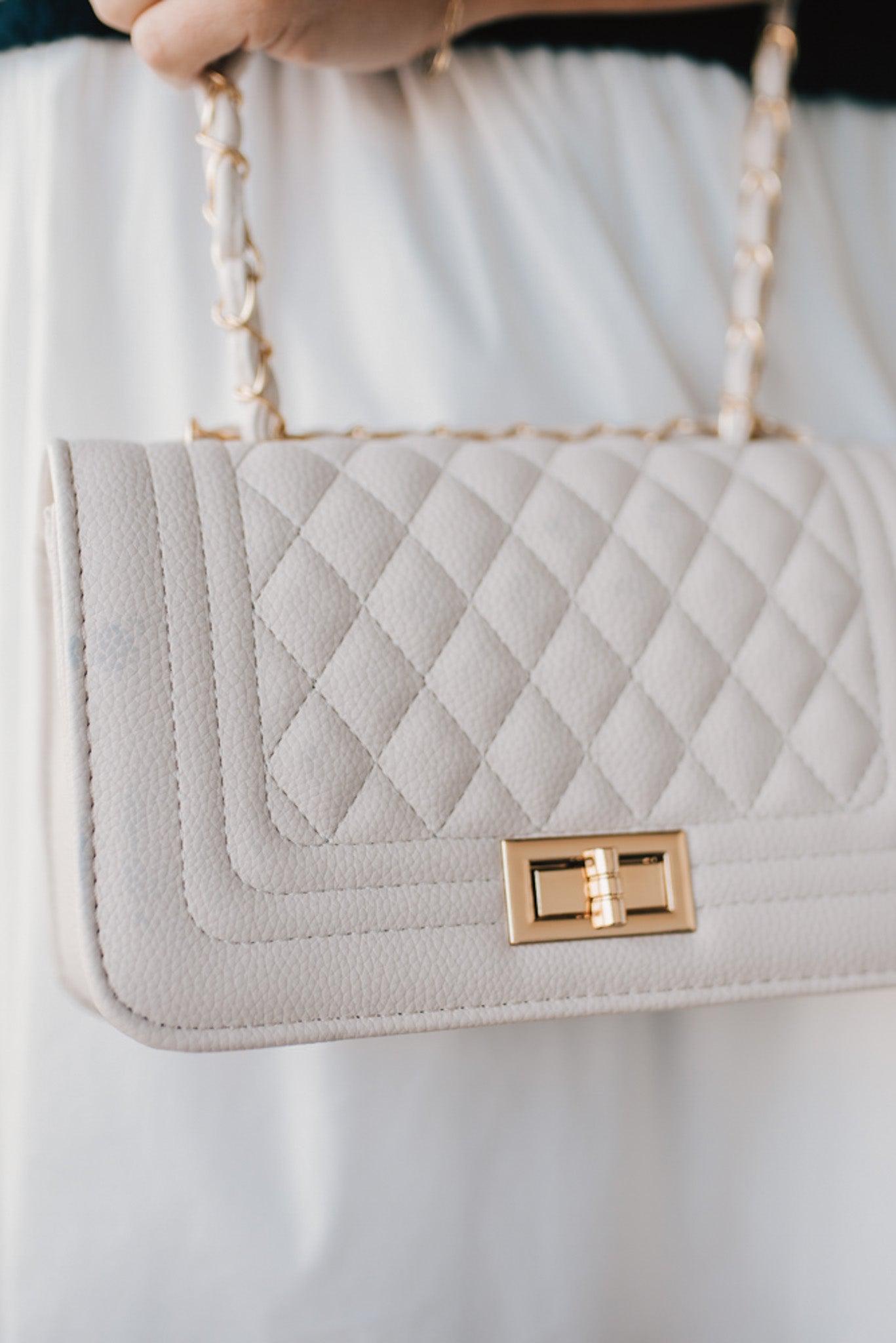 Rachel Quilted Shoulder Bag
