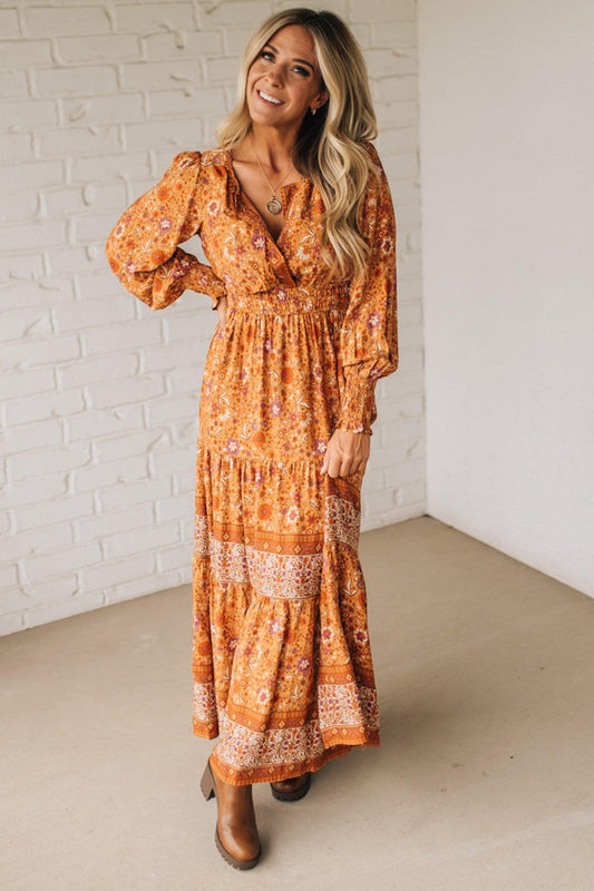 Raychel Printed Maxi Dress
