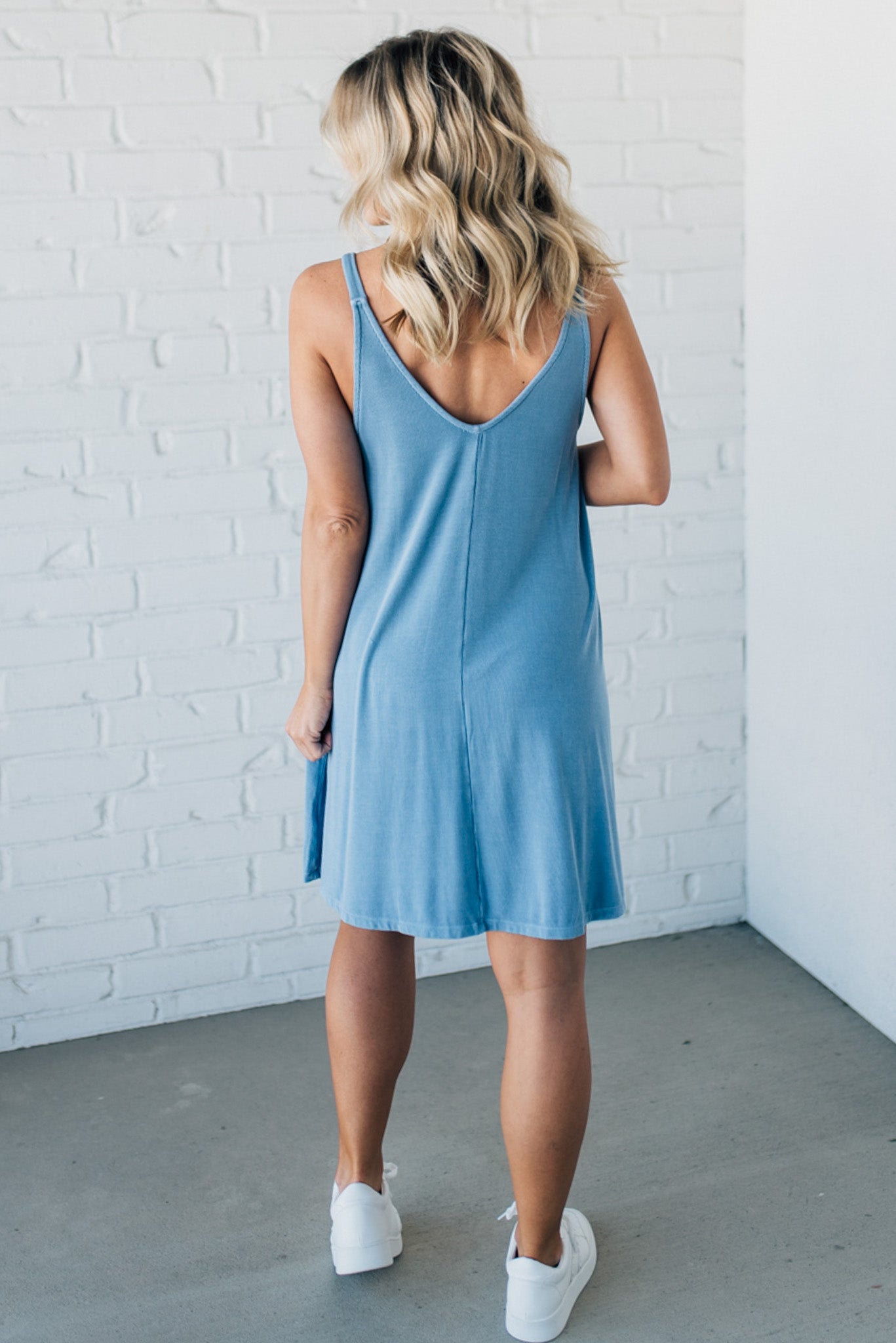 Ribbed Shift Dress