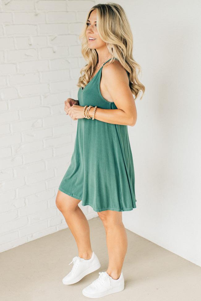 Ribbed Shift Dress