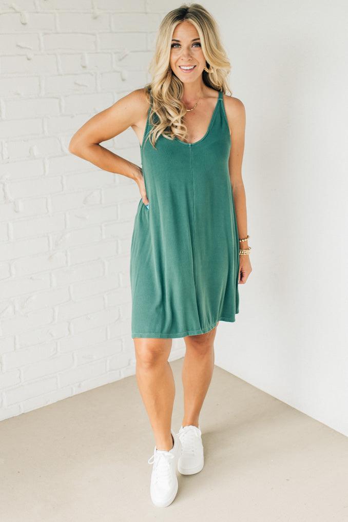 Ribbed Shift Dress
