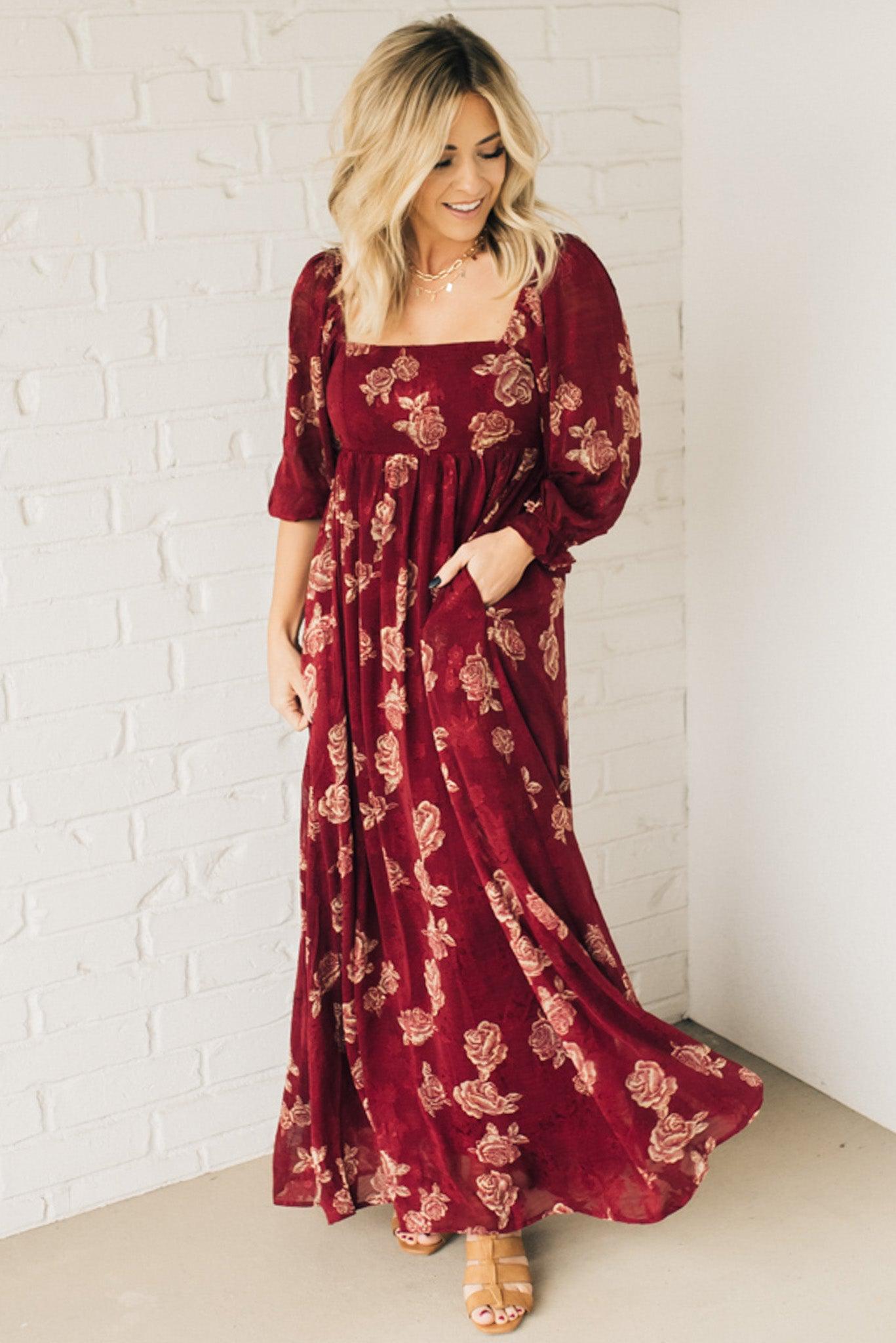 Rumi Floral Maxi Dress